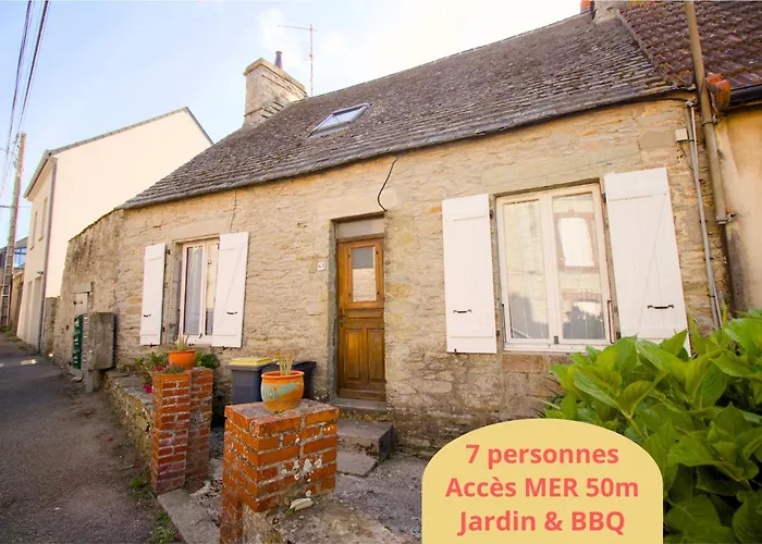 Maison De Pecheur A 50m De La & 10min Ferry, 3 Chambres, 7 Personnes, Intendance Luxury Host Holiday home Cherbourg-en-Cotentin